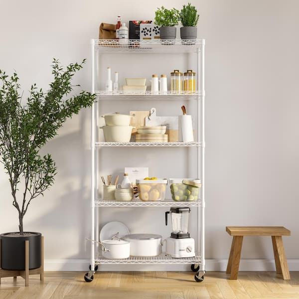 Seville Classics UltraDurable 5-Tier Commercial NSF certified
