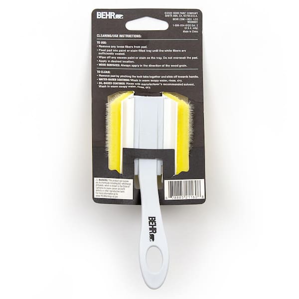 BEHR 3 in. Trim and Touch Up Painter with Refill Pad and 9 in. Interior Paint  Pad Applicator W000692K - The Home Depot