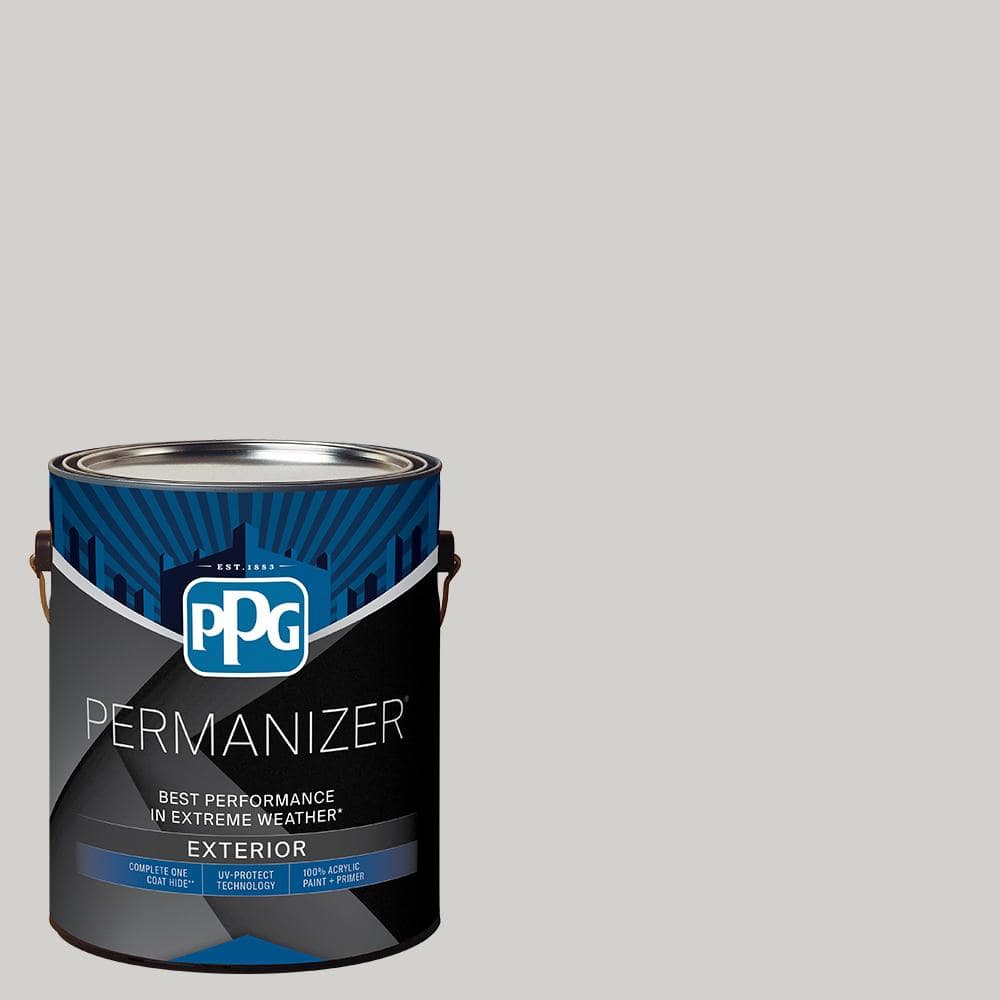 ★Individual paint★ PERMANIZER 1 gal. PPG0995-2 Ancient Cloud Flat Exterior