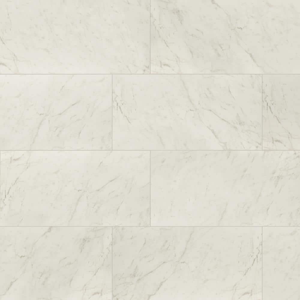 Take Home Tile Sample-Leonardo Bianco 4 in. x 4 in. Matte Porcelain Floor and Wall Tile price history on PriceWatchPro