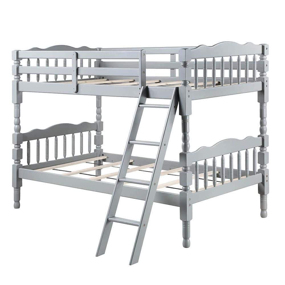 Homestead Gray Twin Bunk Bed