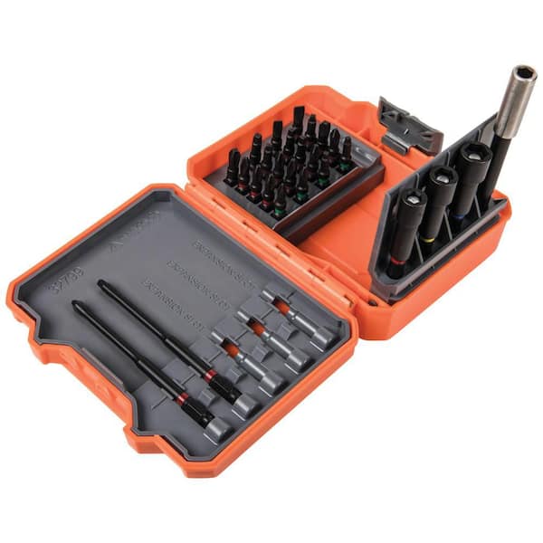 Klein Tools S2 Steel Pro Impact Power Bit Drill Bit Set (26