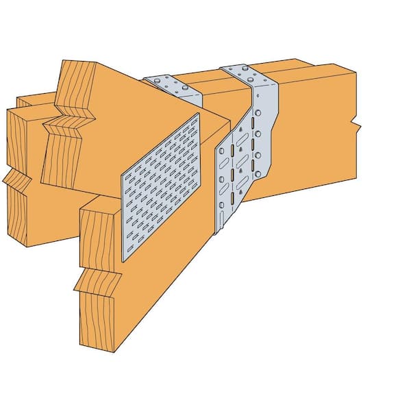 Simpson Strong-Tie MIU Galvanized Face-Mount Joist Hanger for 5 in. x 11-7/8  in. Engineered Wood MIU5.12/11 - The Home Depot