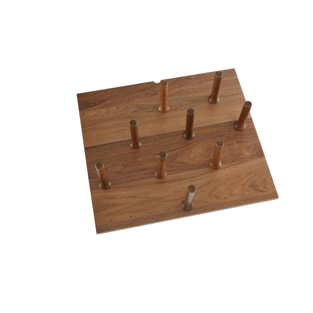 Small 24 in. x 21 in. Wood Peg Board System with (9-Pegs) price history on PriceWatchPro