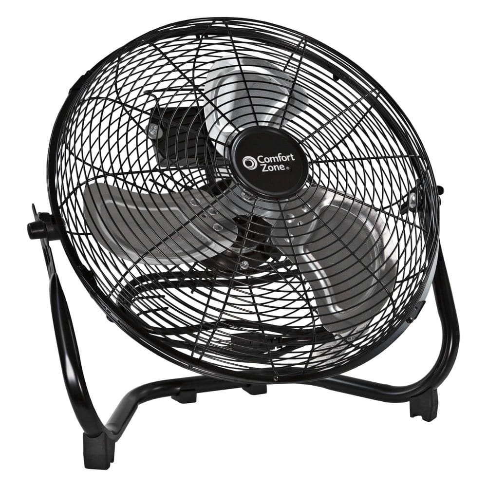 UPC 075877000149 product image for 14 in. 3-Speed Floor Fan with 180-Degree Adjustable Tilt | upcitemdb.com