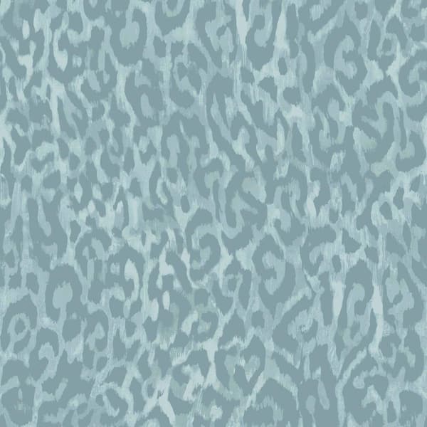 Nicole Miller Laid Back Leopard Minted Peel and Stick Wallpaper