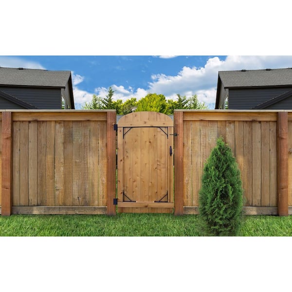 Black Galvanized Steel Gate Corner Frame Brace and Hardware Kit (6-Piece)