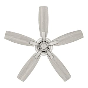 Gazebo III 42 in. Indoor/Outdoor Wet Rated Brushed Nickel Ceiling Fan