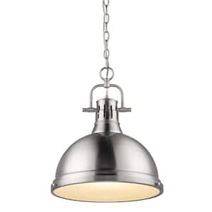 Duncan Collection 1-Light Pewter Pendant