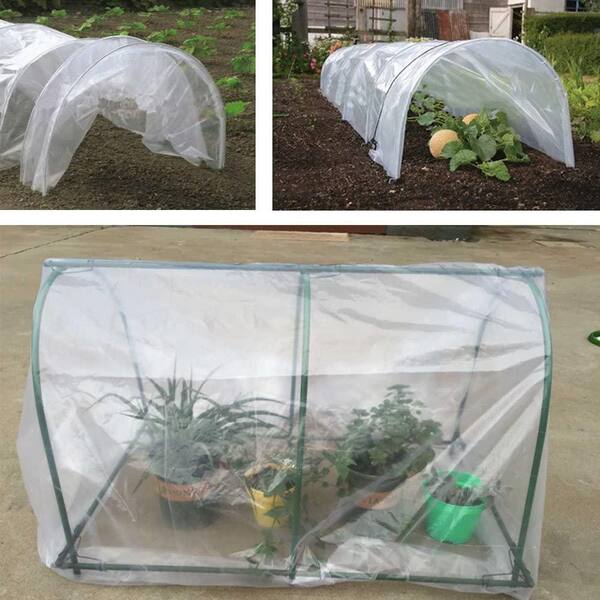 x 25 ft 20 ft Clear Greenhouse Plastic Cover Roll 5 Years 6 Mil Poly Film 