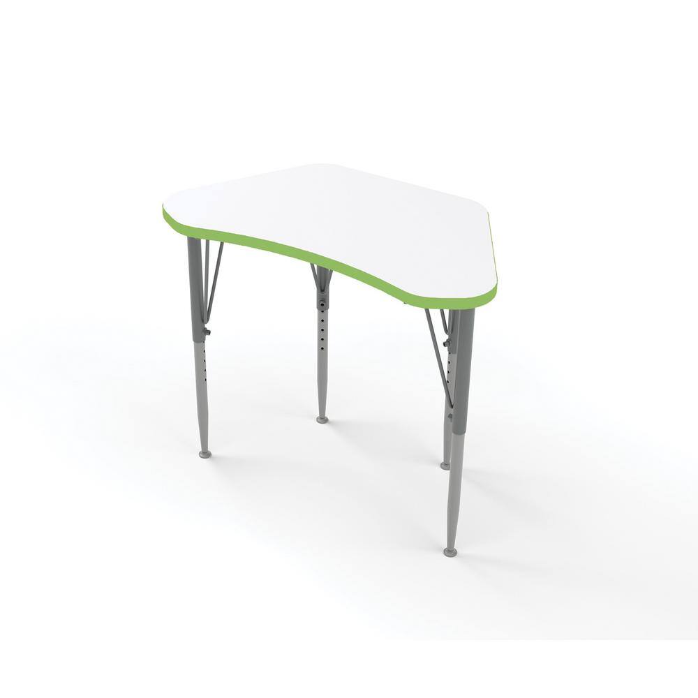 Versa Wing Height Adjustable Kids Desk Laminate Large Surface Preschool Day