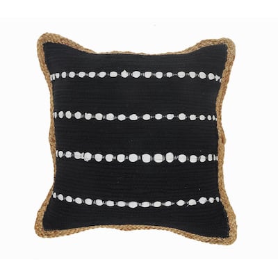 Sweater Knit Pillow Toss Pillow With VIntage Lace and Buttons Farmhouse Decor