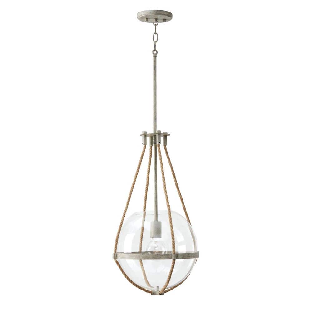Capital Lighting 327413 Beaufort 1 Light 13  Wide Pendant - Mystic Sand