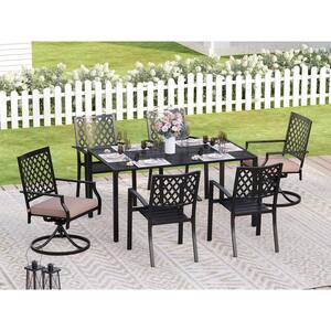 lebanon 7 piece dining set with cushions