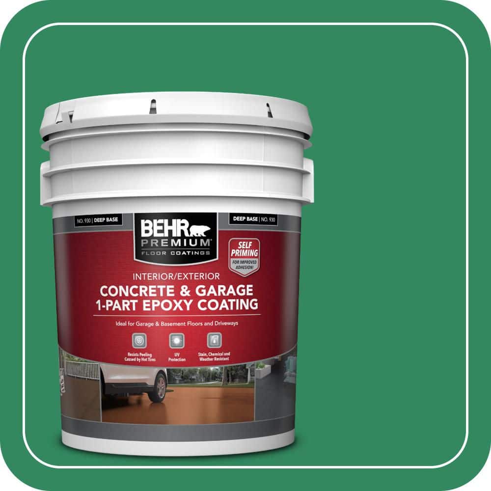 5 gal. #P420-6 Exquisite Emerald Self-Priming 1-Part Epoxy Satin Interior/Exterior Concrete and Garage Floor Paint price history on PriceWatchPro