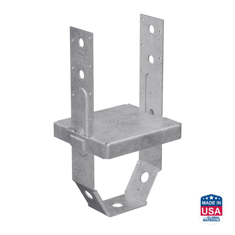 UPC 044315329401 product image for PBS Galvanized Standoff Post Base for 6x6 Nominal Lumber | upcitemdb.com