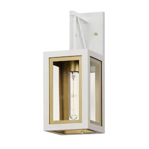 Neoclass 1-Light Black Outdoor Hardwired Wall Sconce