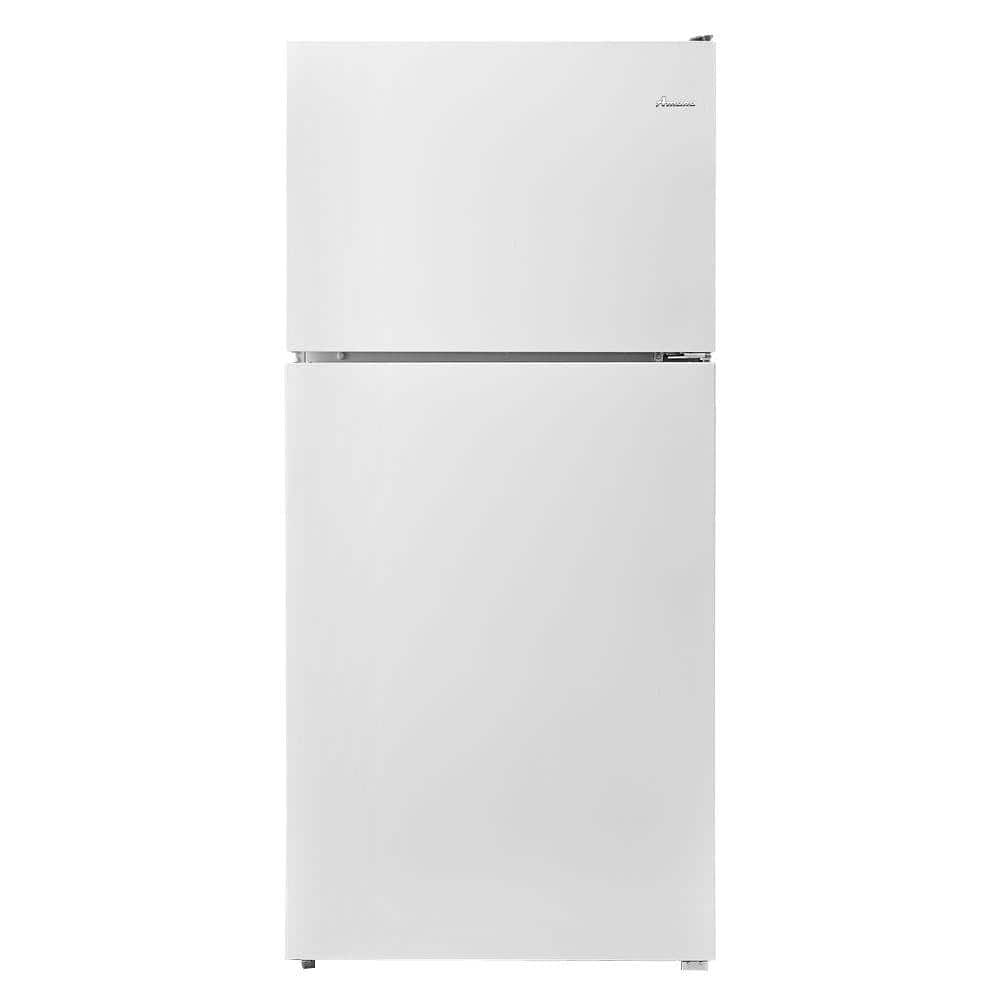 Amana 18.2 cu. ft. Top Freezer Refrigerator in White, Smooth White