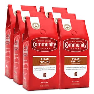 12 oz. Pecan Praline Medium Roast Premium Ground Coffee (6-Pack)
