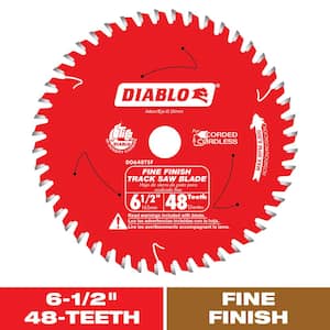 6-1/2 in 48-Tooth Fine Finish and Plywood Track Saw Blade