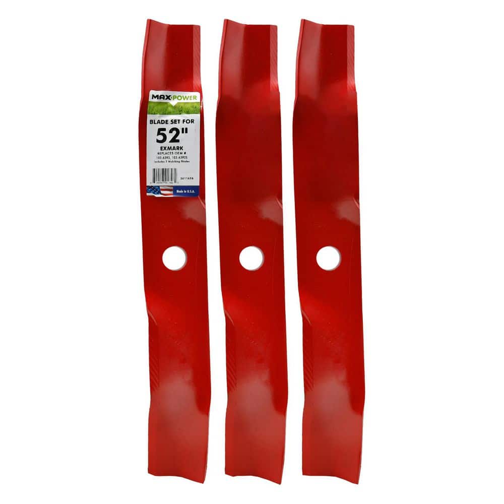 "561165B 3-Blade Set for 52"" ExMark Mowers Replaces 103-6392, 103-6392-S" price history on PriceWatchPro