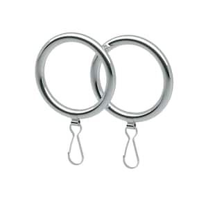 Curtain Rings in Chrome (2-Pack)