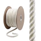 3/4 in. x 150 ft. Nylon Twist Rope, White