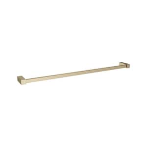 Monument 24 in. (610 mm) L Towel Bar in Golden Champagne