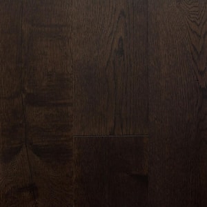 Castlebury French Roast Eurosawn White Oak 3/4 in. T x 5 in. W x Random Length Solid Hardwood Flooring (20 sqft/case)