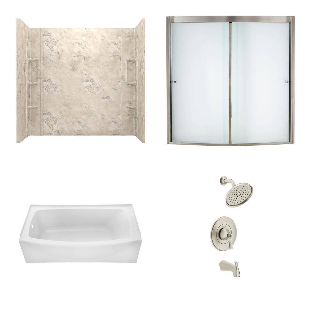 American Standard Ovation 60 in. x 30 in. Soaking Bathtub with Left