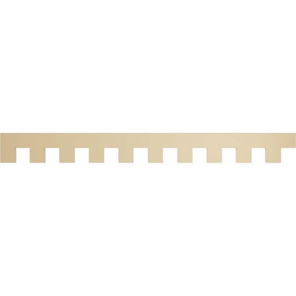 1 in. D x 9 in. W x 90 in. L Primed Polyurethane Panel Moulding