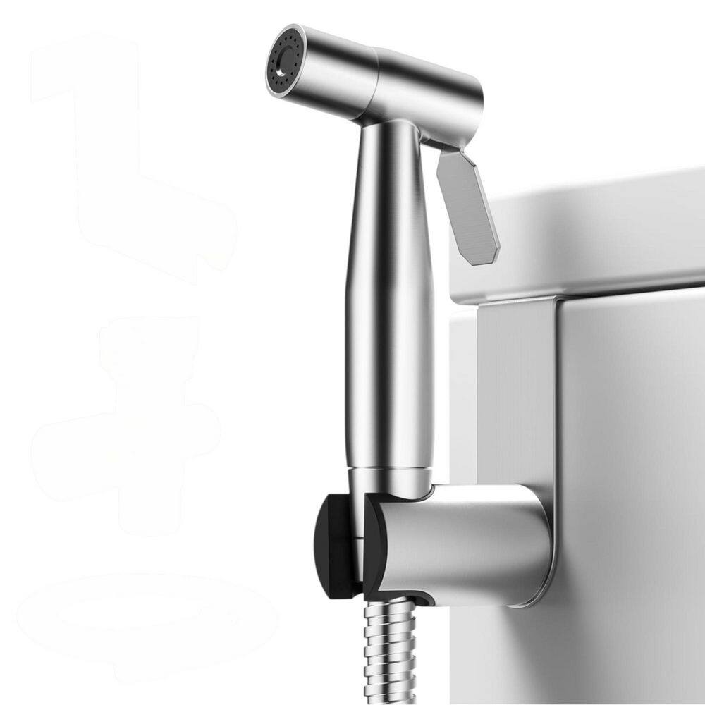 Handheld Bidet Attachment with Adjustable Jet Sprayer Set Leakproof T Valve Stainless Steel Hose for Toilet price history on PriceWatchPro