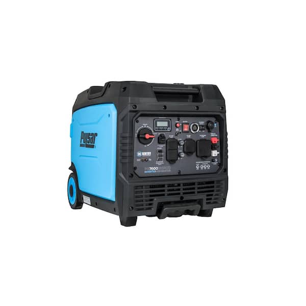 7600-Watt Dual Fuel Gas Electric/Recoil Start Inverter Generator with CO Sentry