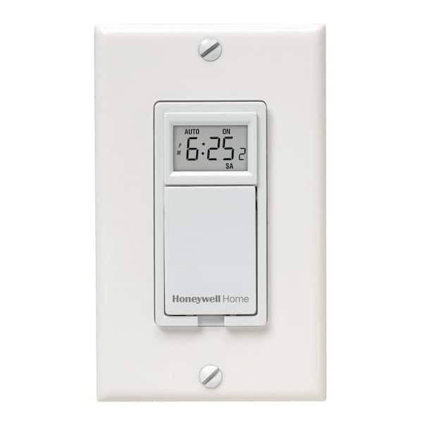 Honeywell Home 120-Volt 7-Day Programmable Indoor Motor and Light Switch Timer