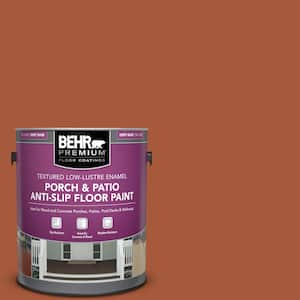 1 gal. #S-H-240 Falling Leaves Textured Low-Lustre Enamel Interior/Exterior Porch and Patio Anti-Slip Floor Paint