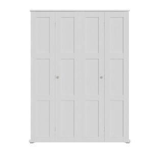 GOLDENPOLEY 48 in. x 78.75 in. (Double 24 in.) Louver/Louver Solid