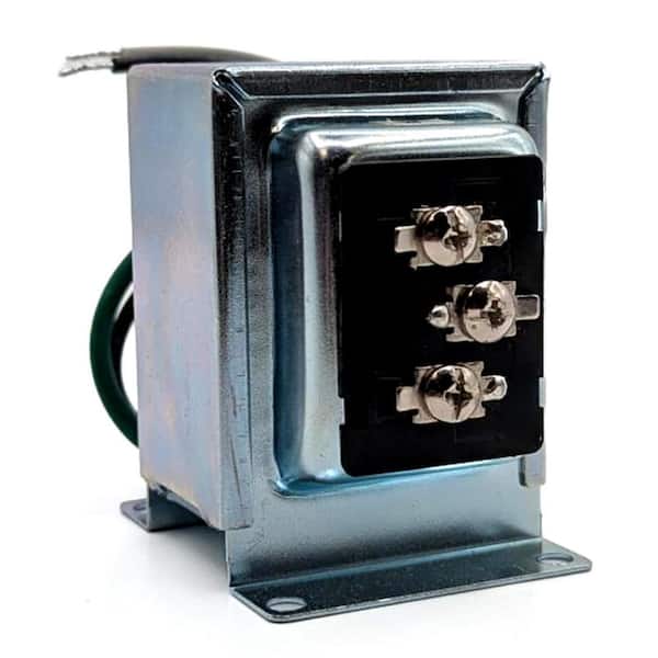 Dual-Volt (16V/30VA or 24V/40VA) Wired Doorbell Transformer-Indoor Low-Voltage Power Supply for Smart Doorbells