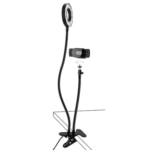 Unbranded HD Web Cam with Ring Light