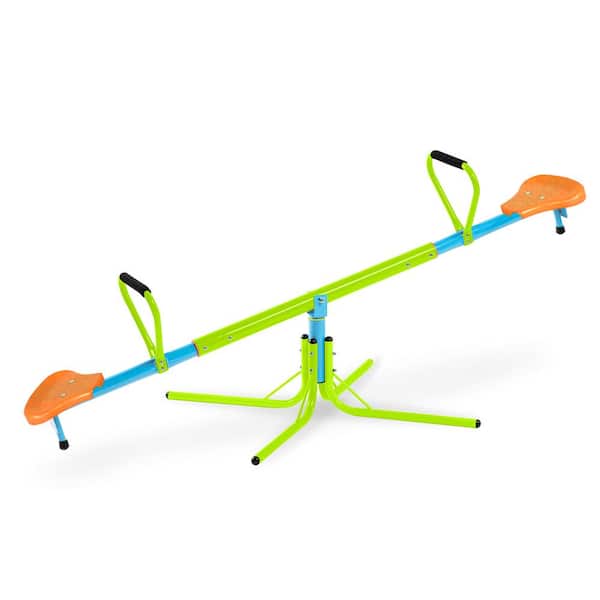 Pure Fun 360-Degree Swivel Seesaw, Indoor or Outdoor, Ages 3 to 7