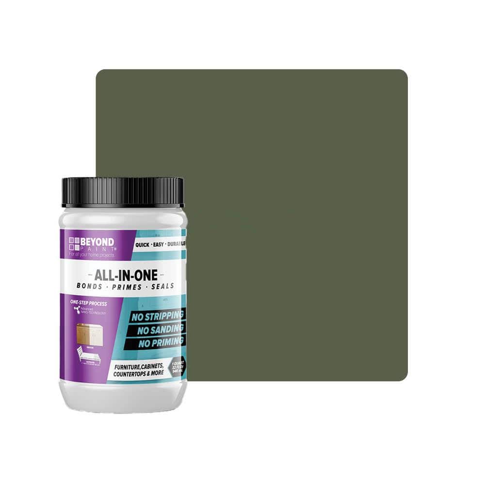 BEYOND PAINT 1 qt. Forest Green Cabinets, Countertops, Furniture & More Multi-Surface All-in-One Interior/Exterior Refinishing Paint