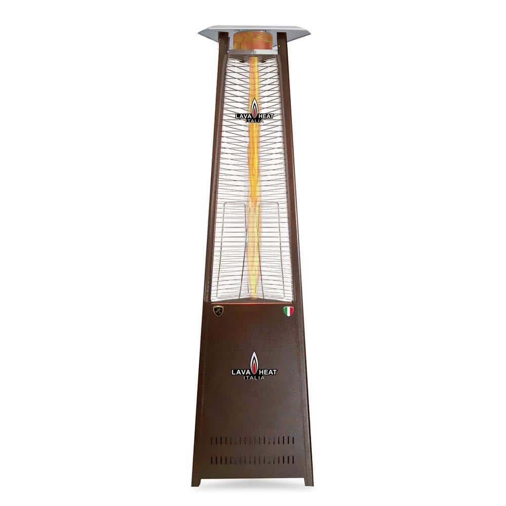 92 in. 56,000 BTU Heritage Bronze Pyramid Flame Liquid Propane Patio Heater price history on PriceWatchPro
