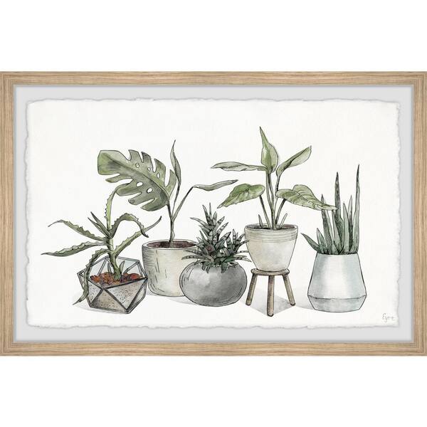 "Dazzling Foliage" by Eyre Tarney Framed Nature Art Print 8 in. x 12 in