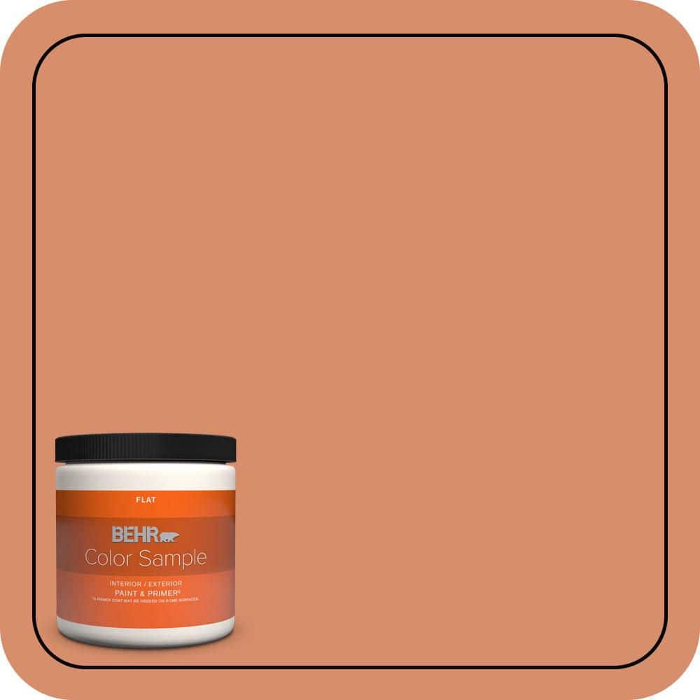 8 oz. #MQ4-38 Balcony Sunset Flat Interior/Exterior Paint & Primer Color Sample price history on PriceWatchPro