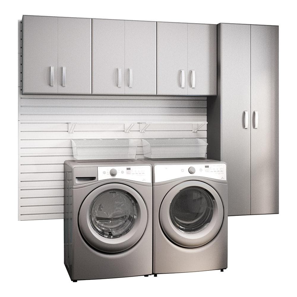 Flow Wall Modular Laundry Room Storage, Wall Mounted Cabinets For Laundry Room Home Depot