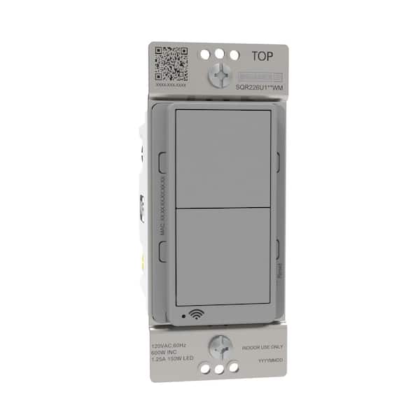 SwitchLight グレー VIBELITE Closet Light, Battery Operated Switch Light, Tap