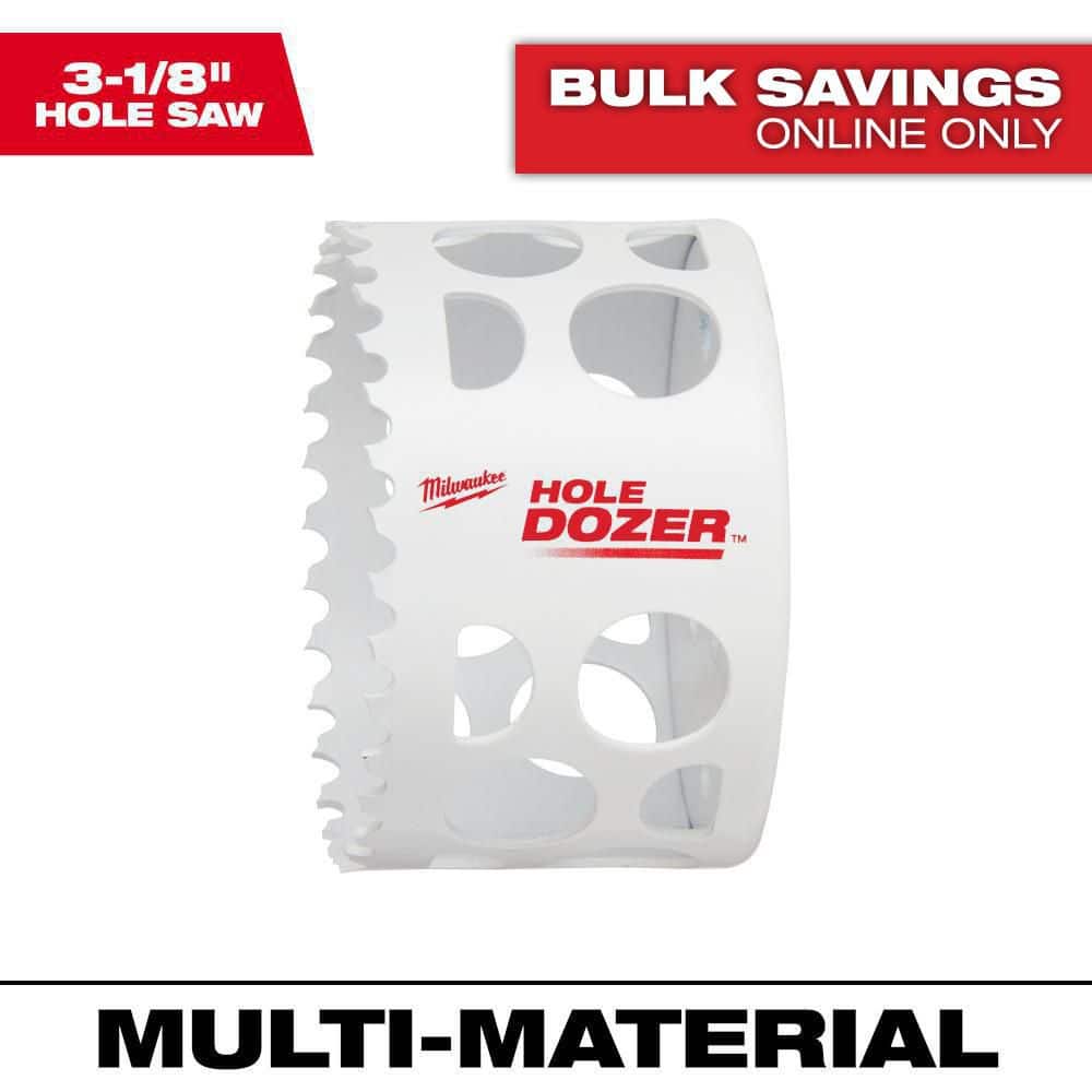 3-1/8 in. Hole Dozer Bi-Metal Hole Saw price history on PriceWatchPro