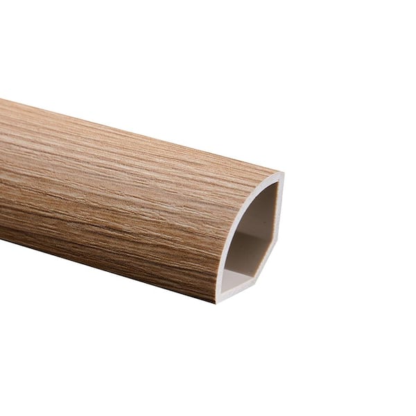 Malibu Wide Plank French Oak Cupertino 0.66 in. Thickness x 1.1 in. Width x 94.48 in. Length Quarter Round Molding