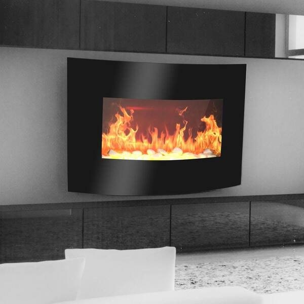 Prolectrix Windsor 25 in. Electric Fireplace in Black-DISCONTINUED
