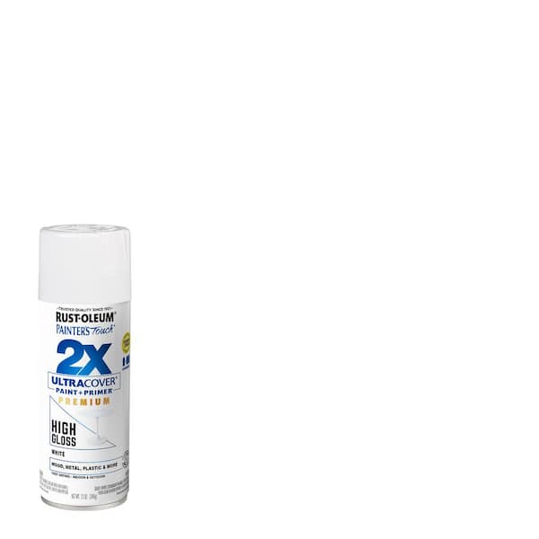 Rust-Oleum Painter's Touch 2X 12 oz. High Gloss White Ultra Cover General Purpose Spray Paint (Case of 6)