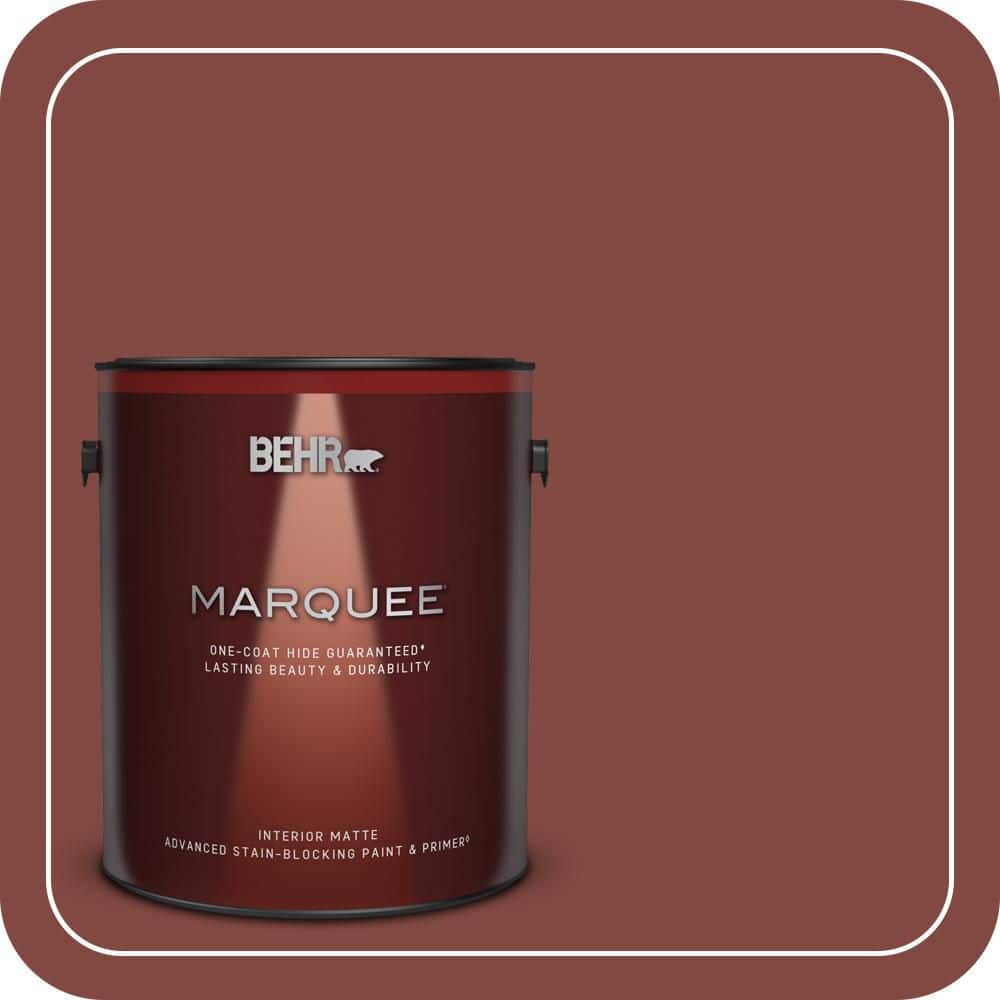 1 gal. #S140-7 Deco Red Matte Interior Paint & Primer price history on PriceWatchPro